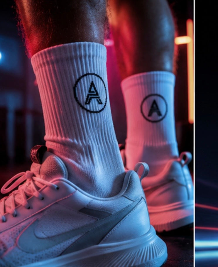 WHTIE unisex Aura CREW sock